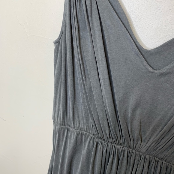 Tomas Maier Cotton V-Neck Tank Dress with Pockets - Picture 6 of 9